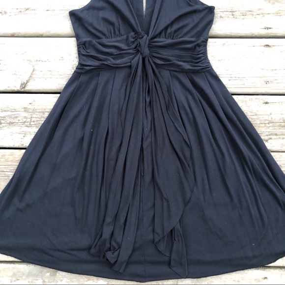 Old Navy Black Cocktail Soft T-shirt Dress sz S - Picture 5 of 6